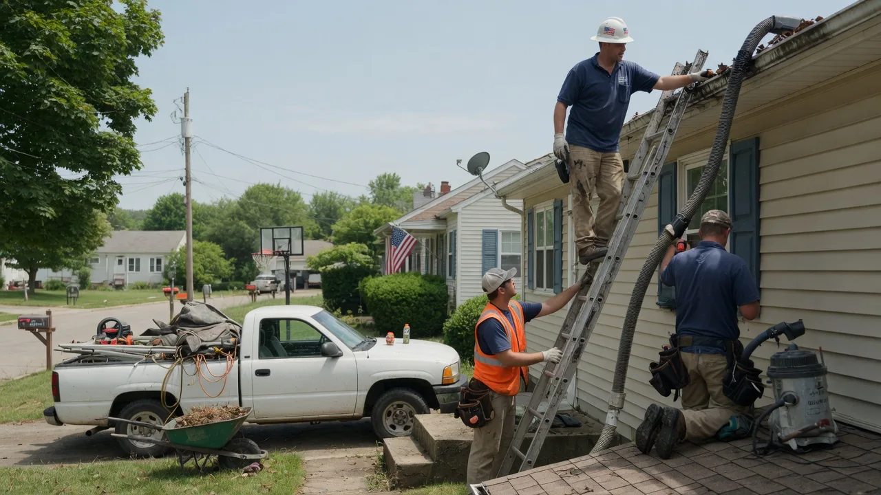 Gutter Installation in Franklin, IL near me